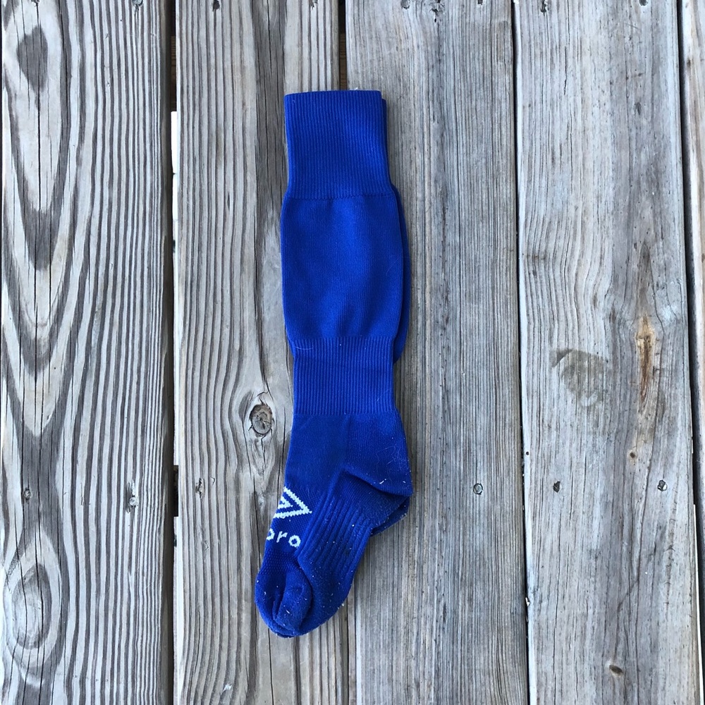 Royal blue soccer socks